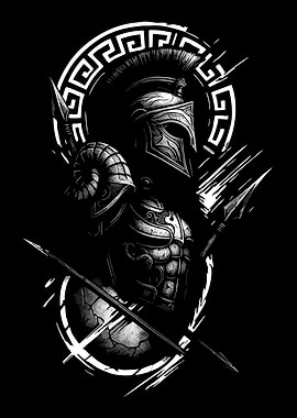 Spartan Warrior Helmet and Armor