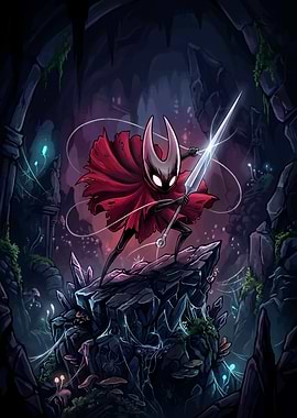 The Princess Protector - Hornet of Hallownest Art