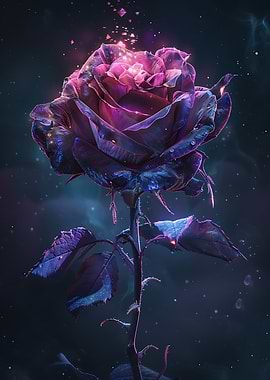 Enchanted Cosmic Rose