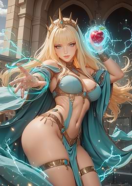Idun Fantasy Norse Goddess of Youth