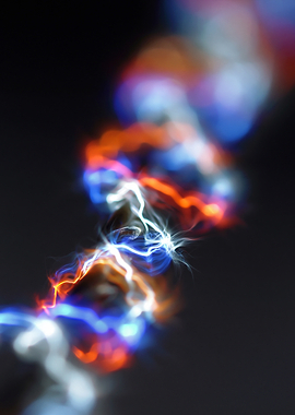 Abstract Swirling Lights