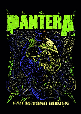 Pantera Far Beyond Driven Skull Art