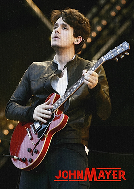John Mayer Playing Guitar