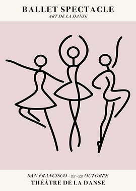 Ballet Spectacle Poster