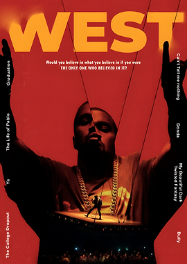 Kanye West Album Cover Poster