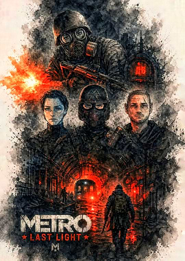 Metro Last Light Poster