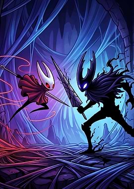 Eternal Duel In Deepnest - Hollow Knight Silksong Inspired