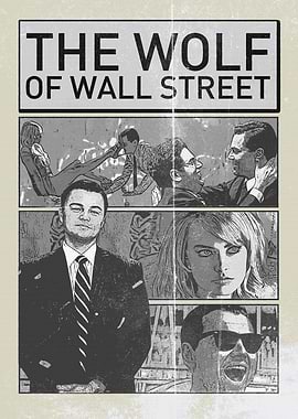 The Wolf of Wall Street Movie Poster