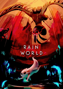 Rain World Game Poster