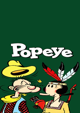 Popeye Characters Confrontation