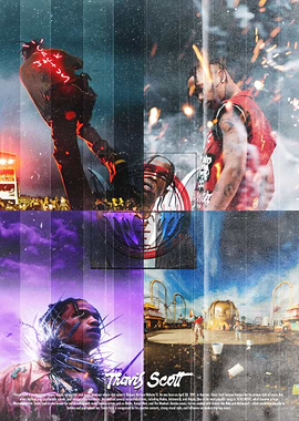 Travis Scott Poster