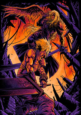 Cloud vs. Sephiroth