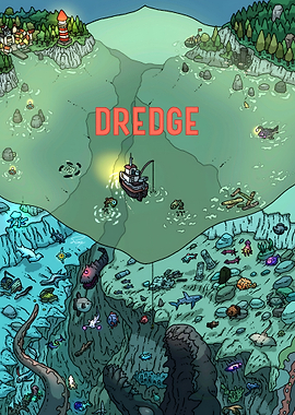 Dredge Game Map