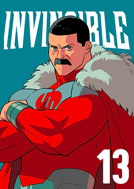 Invincible Comic Cover with Omni-Man