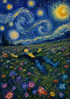 Invincible in Starry Night Field