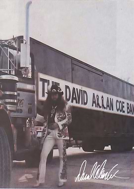 David Allan Coe Band Truck