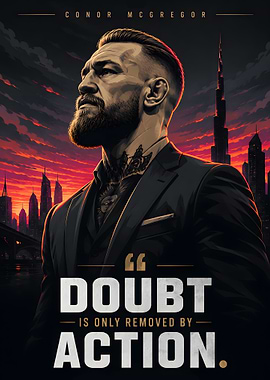 Conor McGregor Motivational Poster