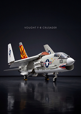 Vought F-8 Crusader Jet