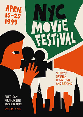 NYC Movie Festival Poster