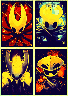 Hollow Knight Characters Art