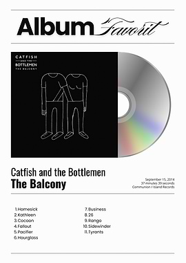 Catfish and the Bottlemen The Balcony Album Art