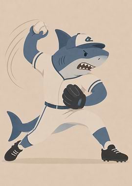 'Riptide' Baseball Pitcher