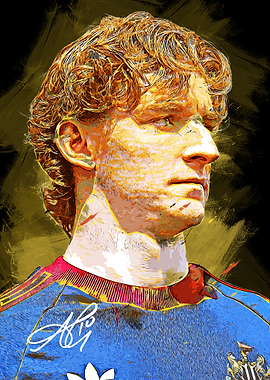 Portrait of Footballer Anthony Gordon