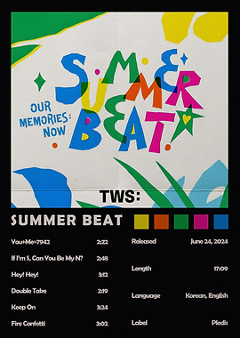 TWS Summer Beat Album Art