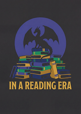 Dragon on Books Reading Era