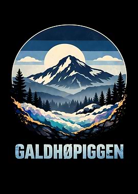 Galdhøpiggen Mountain Landscape