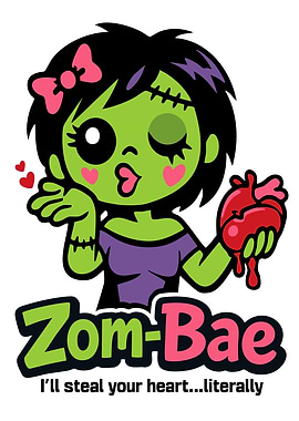 Cute Zombie Girl