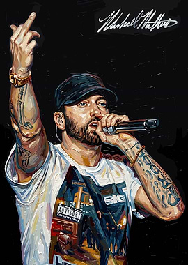 Eminem painting art