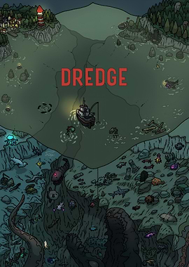 Dredge Game Map