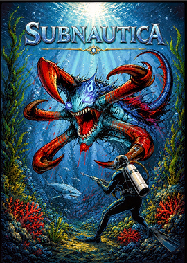 Subnautica Leviathan Attack