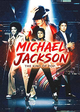 Michael Jackson The King of Pop Collage