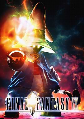 Vivi Ornitier Final Fantasy IX Poster