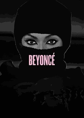 Beyoncé Balaclava Portrait