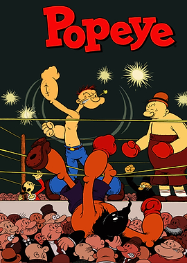 Popeye Boxing Match