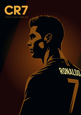 Cristiano Ronaldo CR7 Portrait