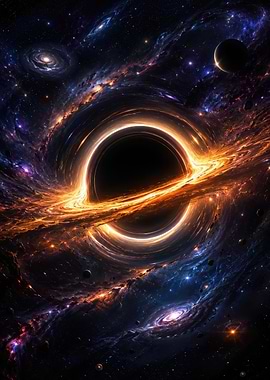 Black Hole in Space