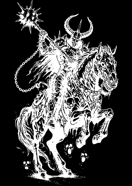 Undead Knight on Horse