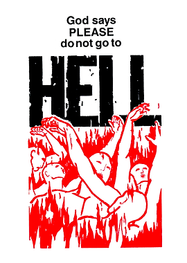 God Says Please Do Not Go to Hell