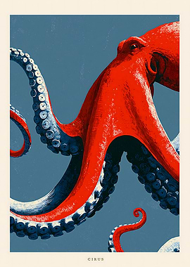 Red Octopus Tentacles