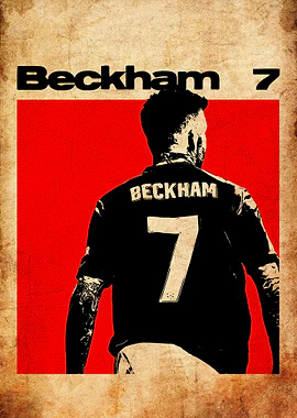 David Beckham 7 Poster