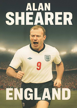 Alan Shearer England Football