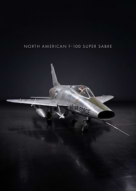 North American F-100 Super Sabre Jet
