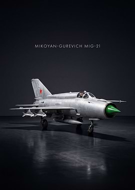 Mikoyan-Gurevich MiG-21 Fighter Jet