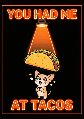 Chihuahua Loves Tacos