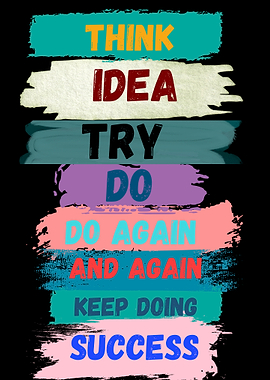 Inspirational Text Art