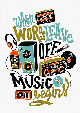 Music Begins When Words Leave Off